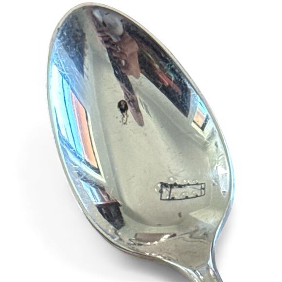 Vintage WM Rogers Desire Iced Tea Spoons  Set of 12 (1940s) Silverplate Flatware - Picture 5 of 5